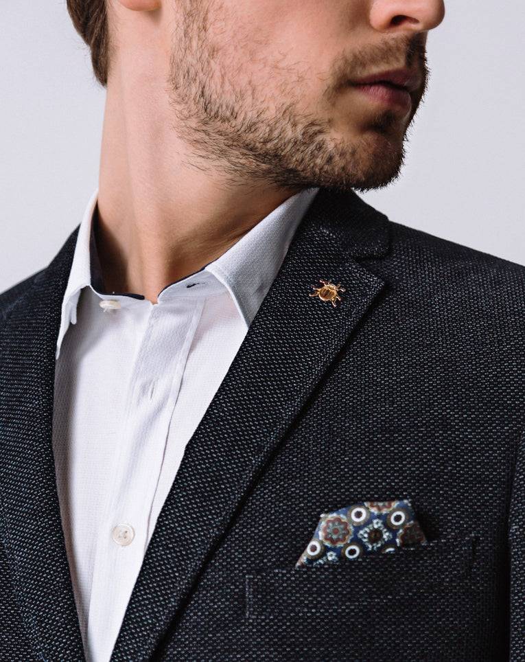Veste velours navy 
