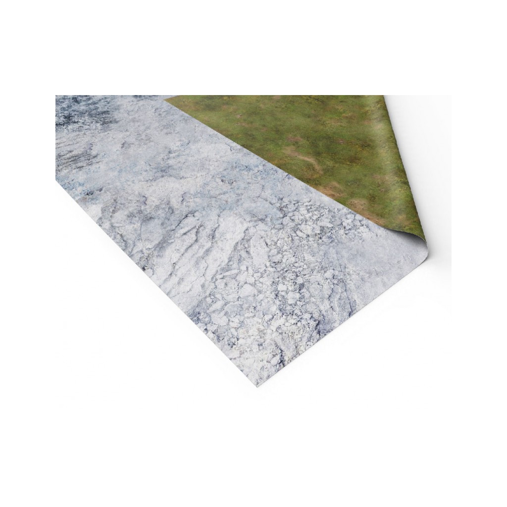 Playmats - Latex - Tapis recto/verso - Ice / Grassland - 44