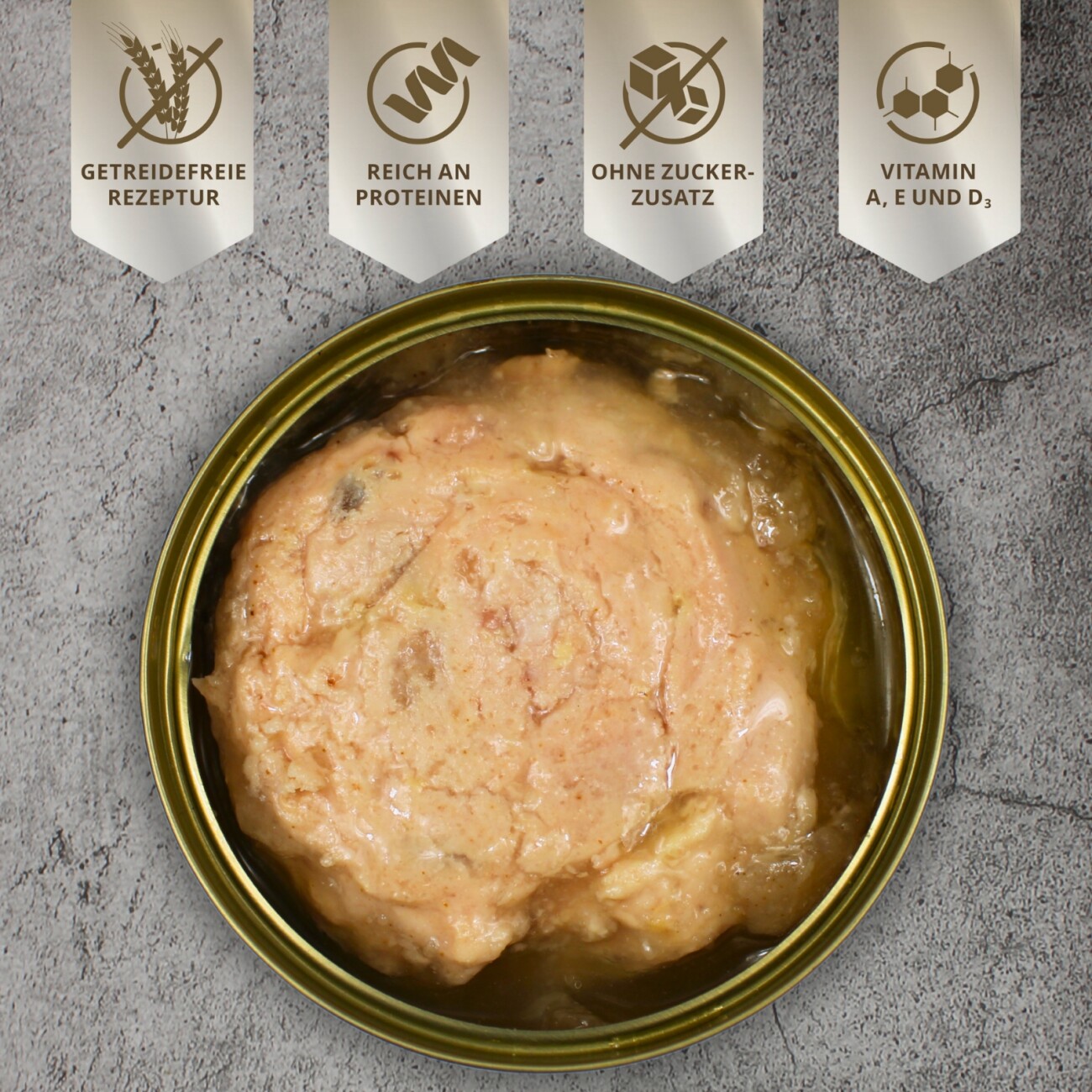 Lyra Pet Lecker.Pet Balu's 100 % Huhn und Truthahn Katzenfutter Nassfutter 6x400 g