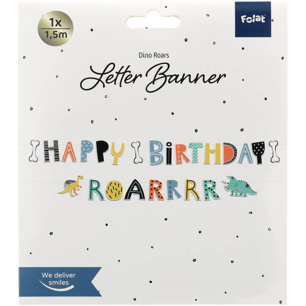 Folat Letterslinger Dino, 2 st
