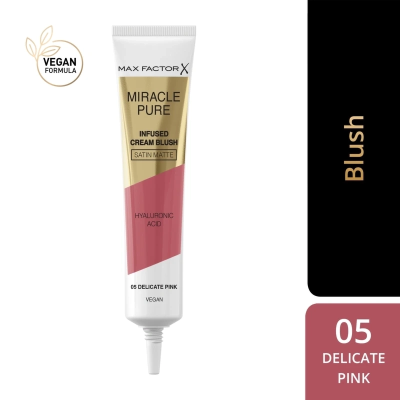 Max Factor Miracle Pure Cream Blush Satin Matte 15 ml - 05 Delicate Pink