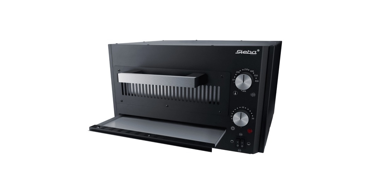 StebaPower Pizza Maker PB 1800 pizzaoven  (Zwart, 1800 Watt)