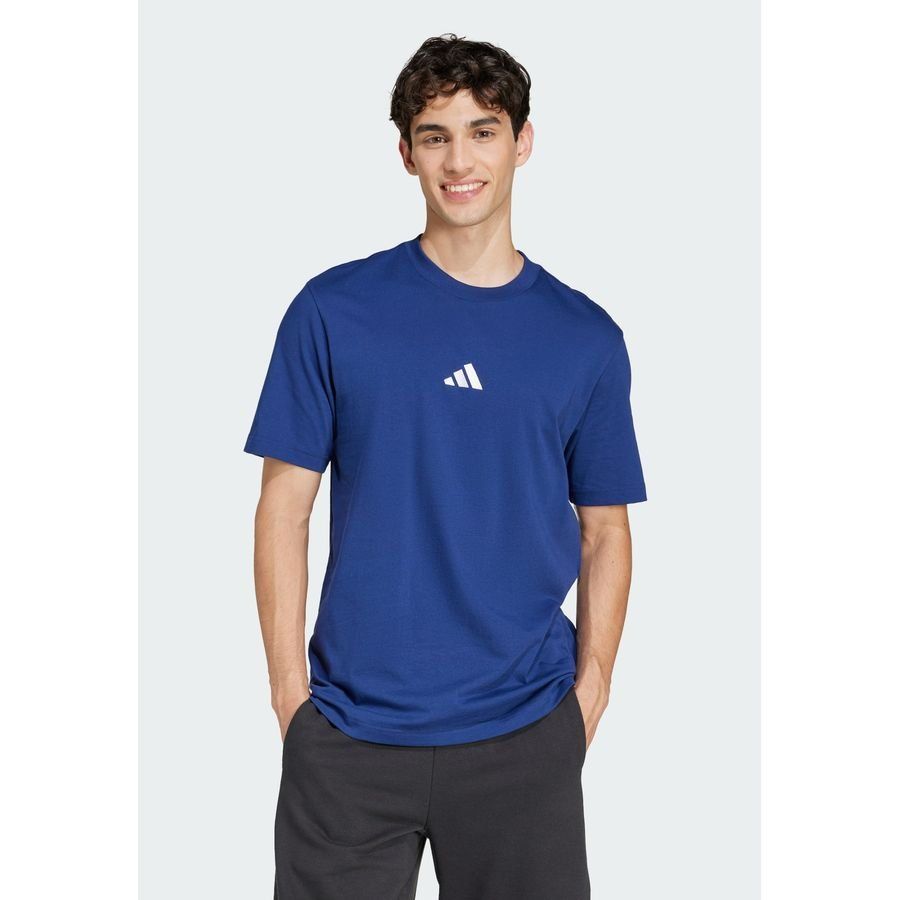 Adidas Essentials Small Logo Single Jersey Tee