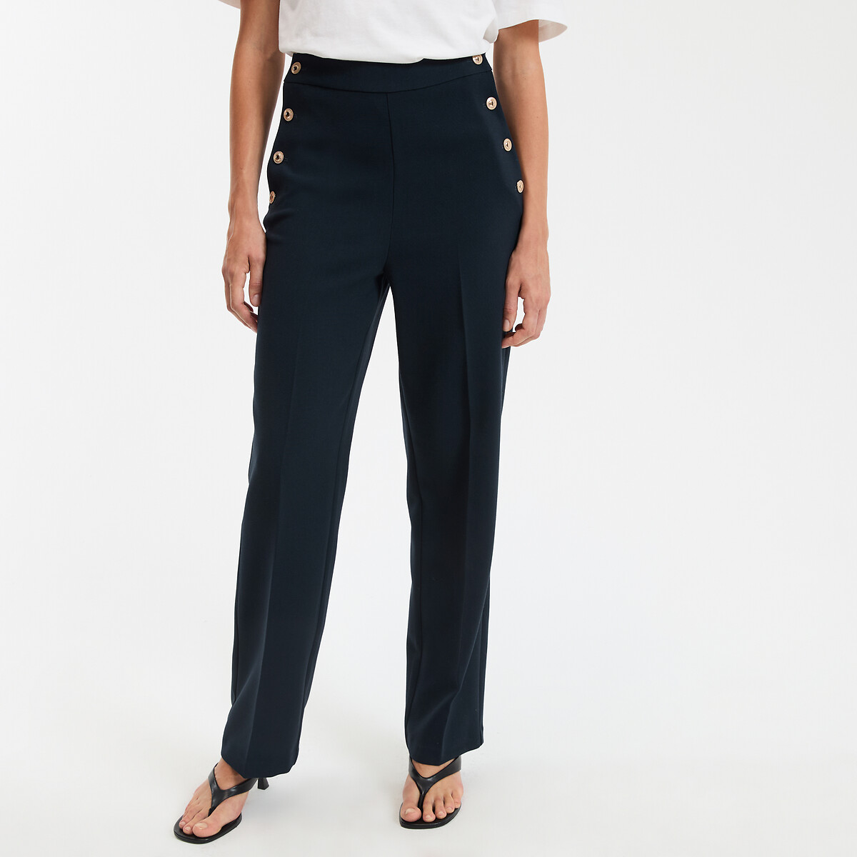 COLEÇÕES LA REDOUTE<br>Calças estilo vela, Assinatura ADRIENNE