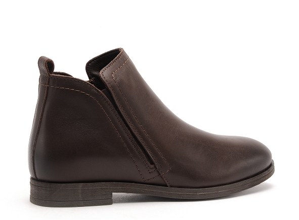 Margarita mariotti boots bottine plates femme idise marron