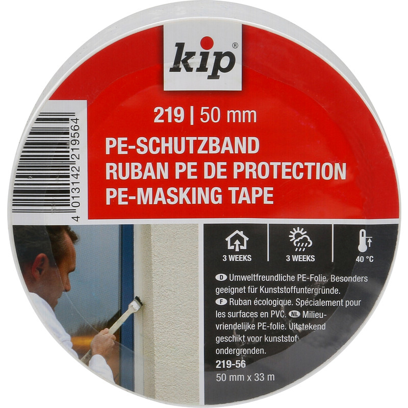 Kip 219 PE afplaktape 48mmx33m