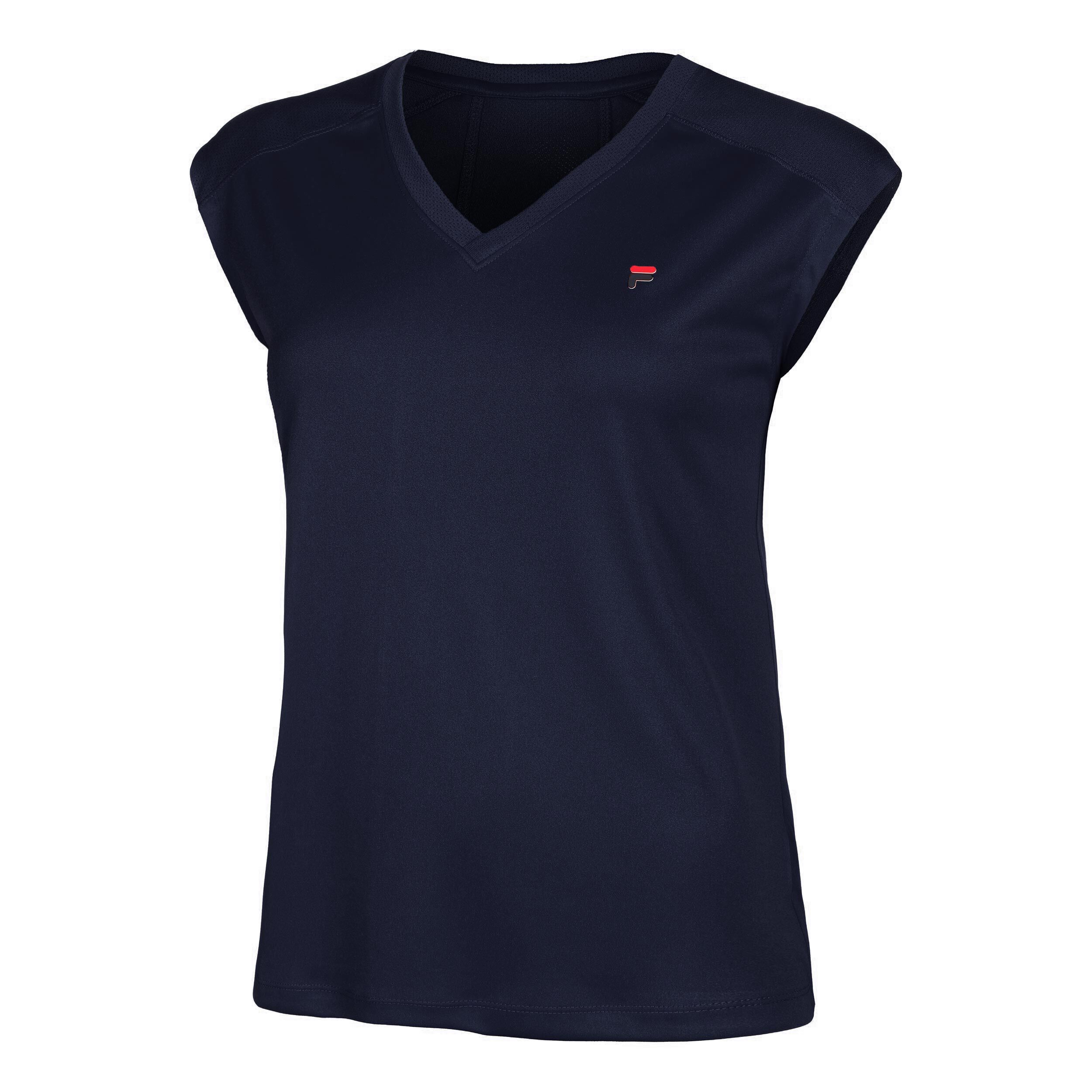 Fila Maia T-shirt Femmes - Bleu Foncé