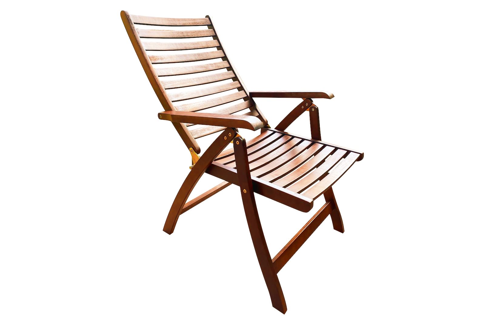 Portefino regulerbar hagespisestol Brunbeiset heltre eucalyptus