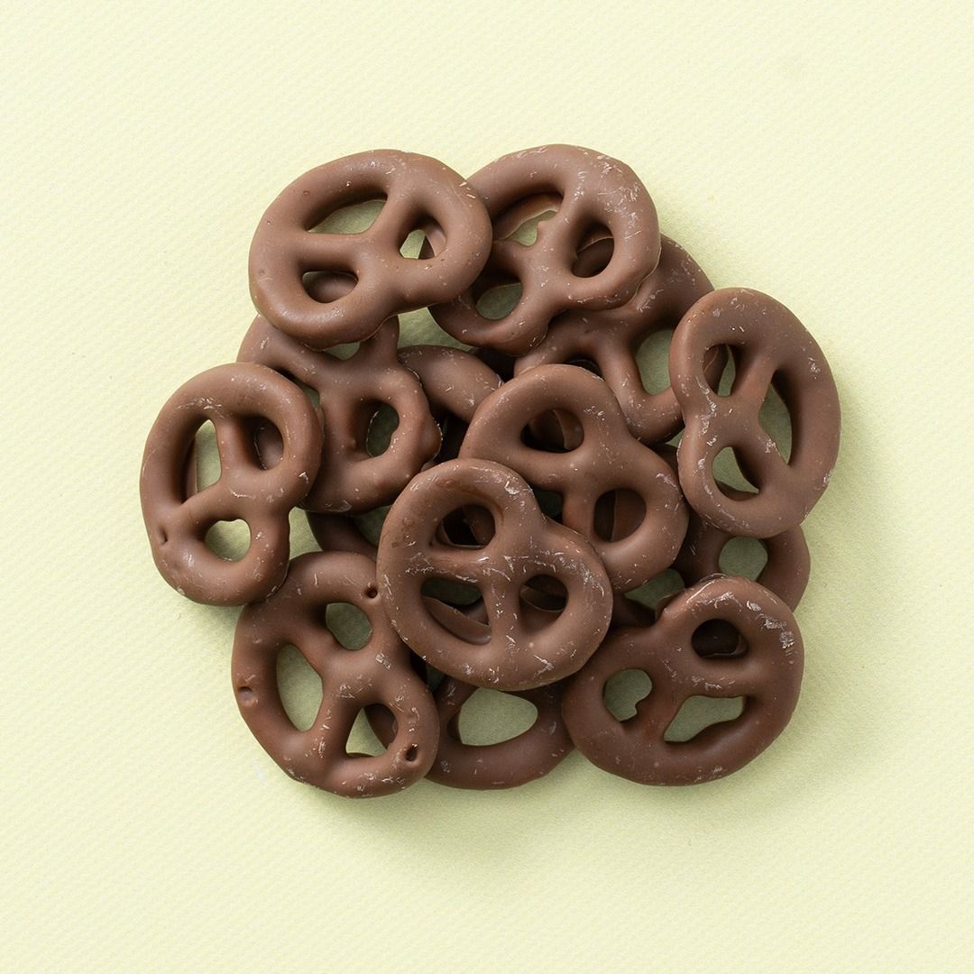 Chocolade pretzels melk