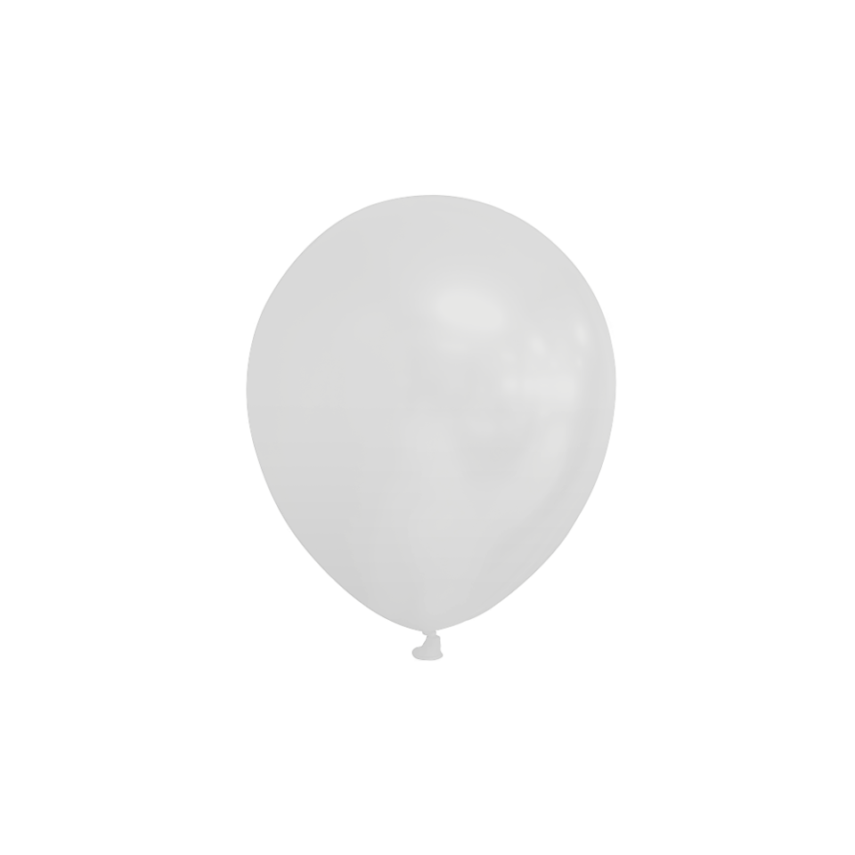 Grijze Ballonnen 13cm 100st