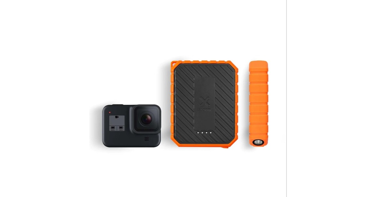 XtormXtreme Powerbank Rugged 18W - 10.000 mAh  (Oranje/zwart, IP65)