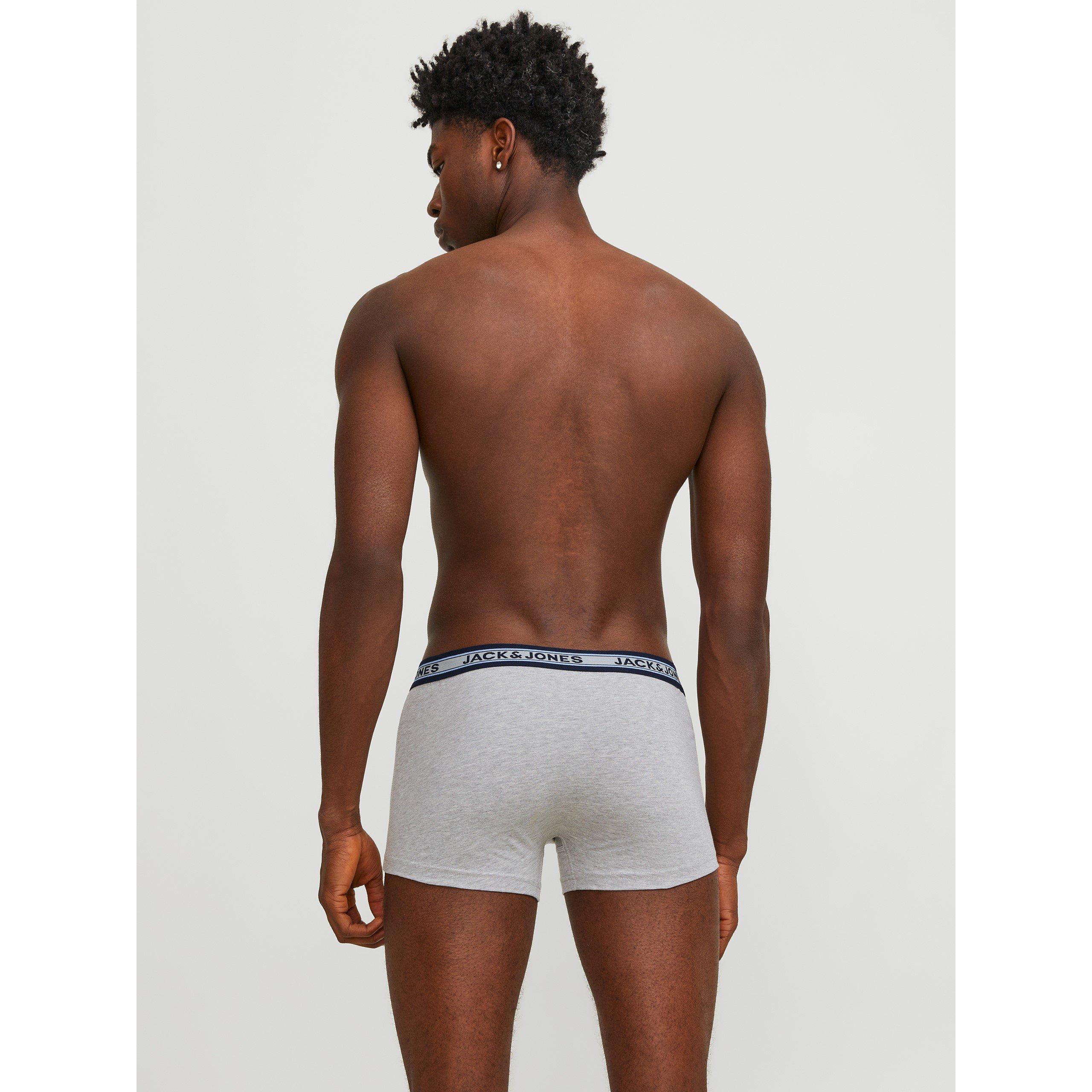 Jack and Jones Solid Mens 10 Pack Boxer Trunks