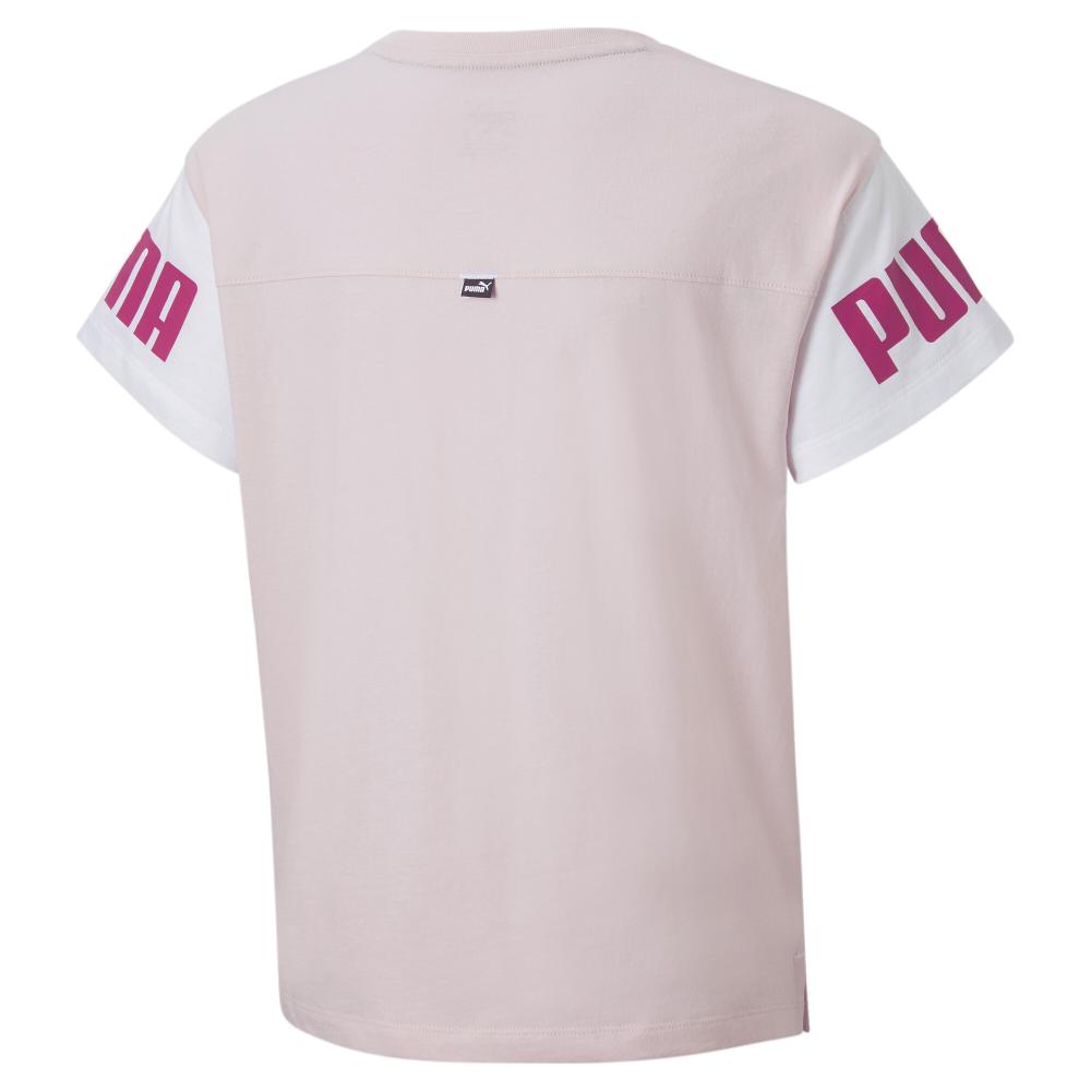 Puma T-shirt Rose Fille Puma G Pp Clbk