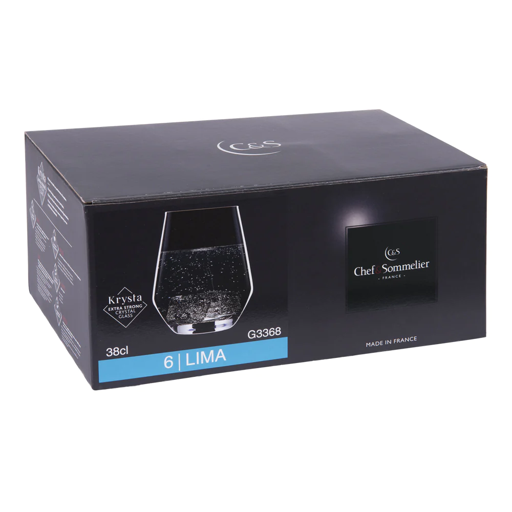 Gobelet forme haute Lima 38 cl (lot de 6) Chef et sommelier