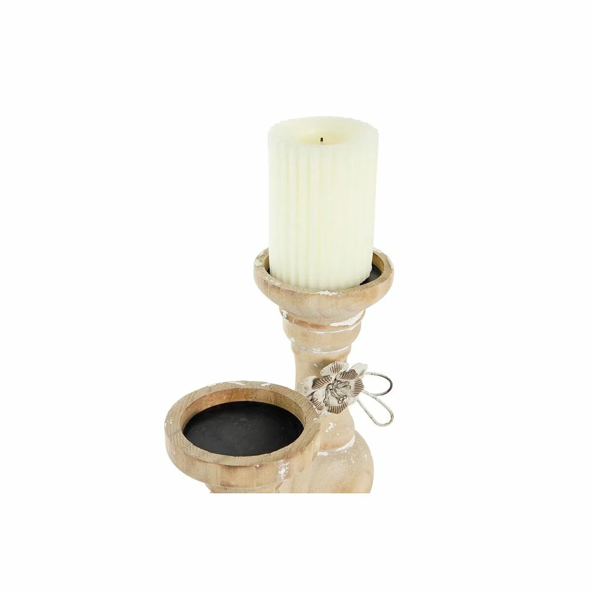 Bougeoir DKD Home Decor - Bois - 2 Pièces