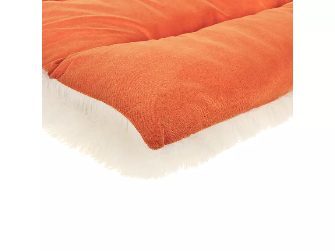 Lit pour animal ERGANI Velours Orange