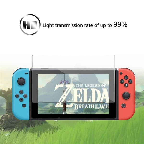 Skjermbeskyttelse til Nintendo Switch - Glass Screen Pro +