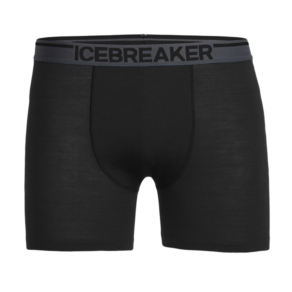 Icebreaker ANATOMICA MERINO - Boxer Homme black
