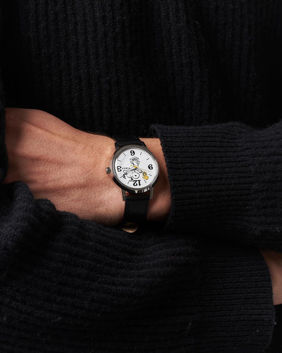 Timex Timex X Peanuts Marlin Quartz Snoopy 38mm White Dial