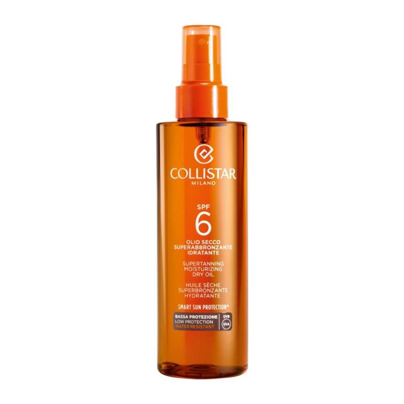Collistar Zonnebrand Supertanning Spray Dry Oil SPF6 200ml