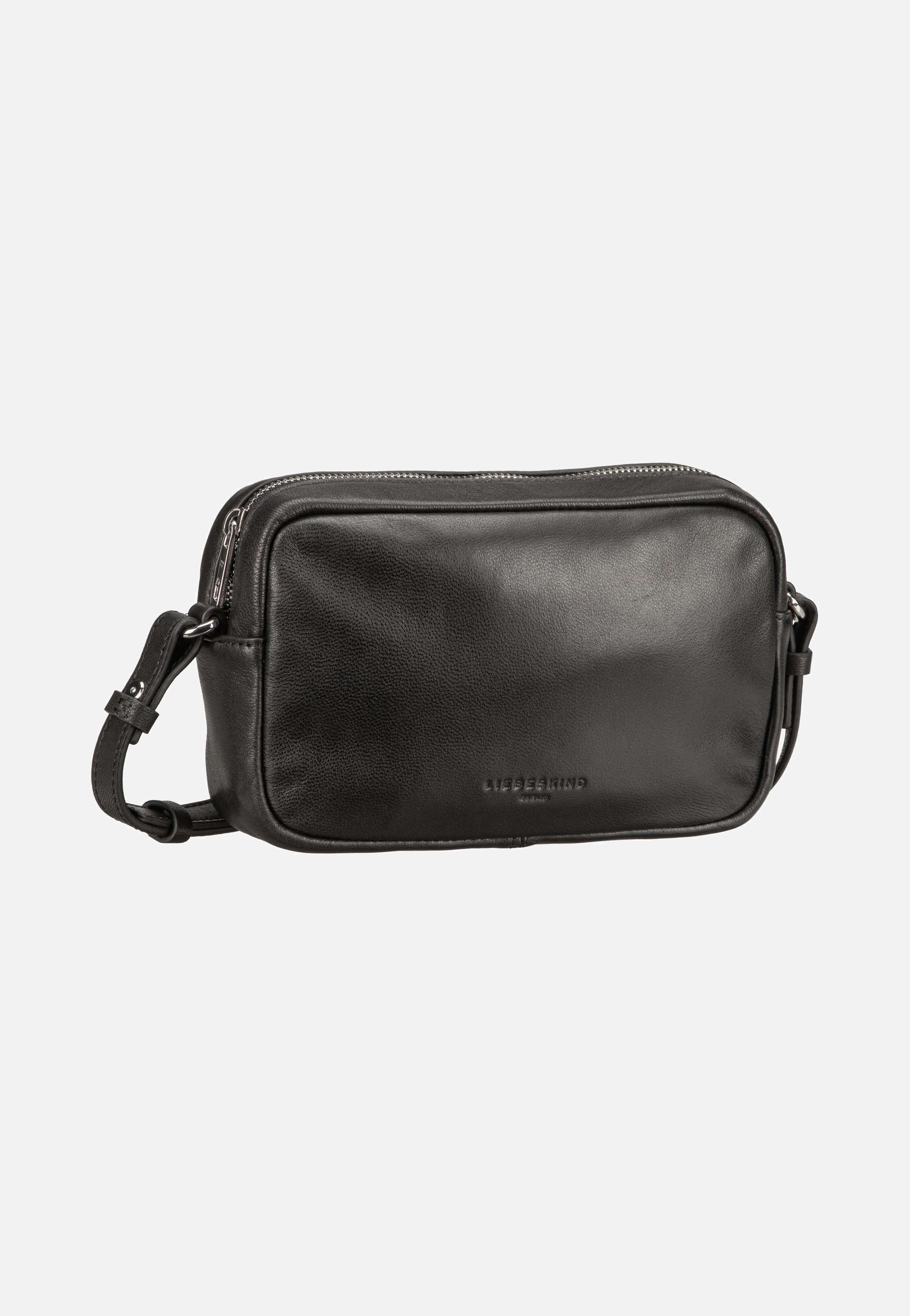 Maia Camera S Sheep Natural Black - Crossbody Bag