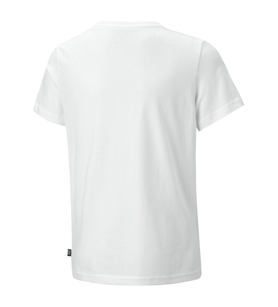 Camiseta Puma Ess+ Logolab branca