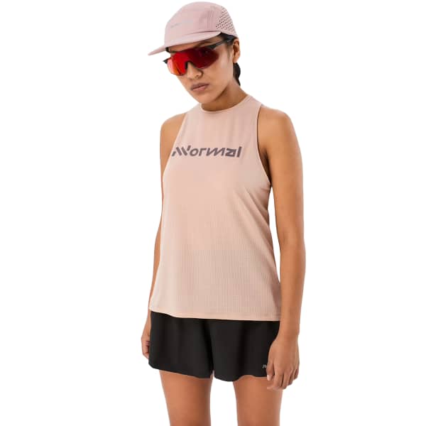 Débardeur trail NNORMAL RACE TANK W NN NN DUSTY PINK
