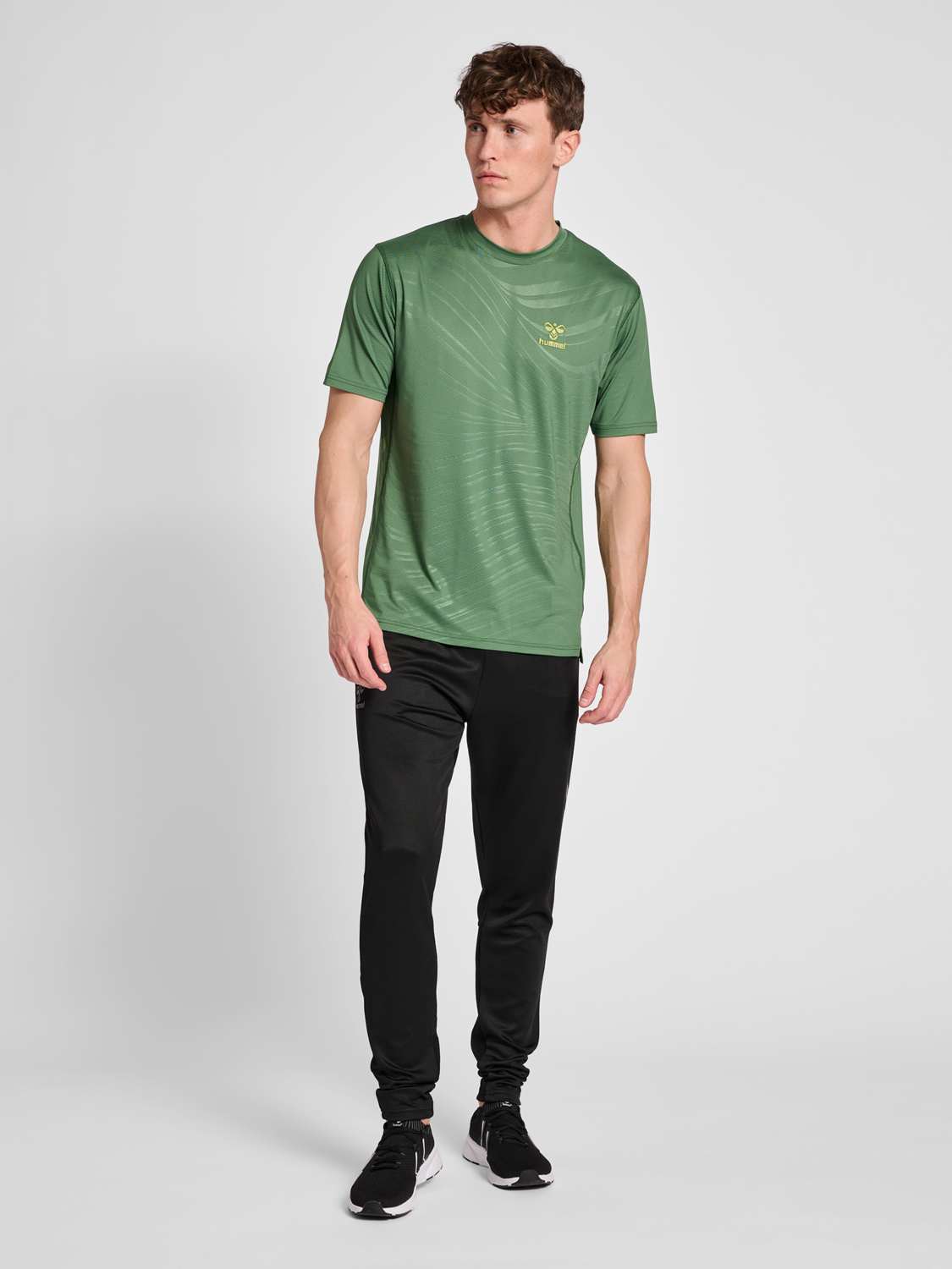 hmlONGRID POLY TEE S/S