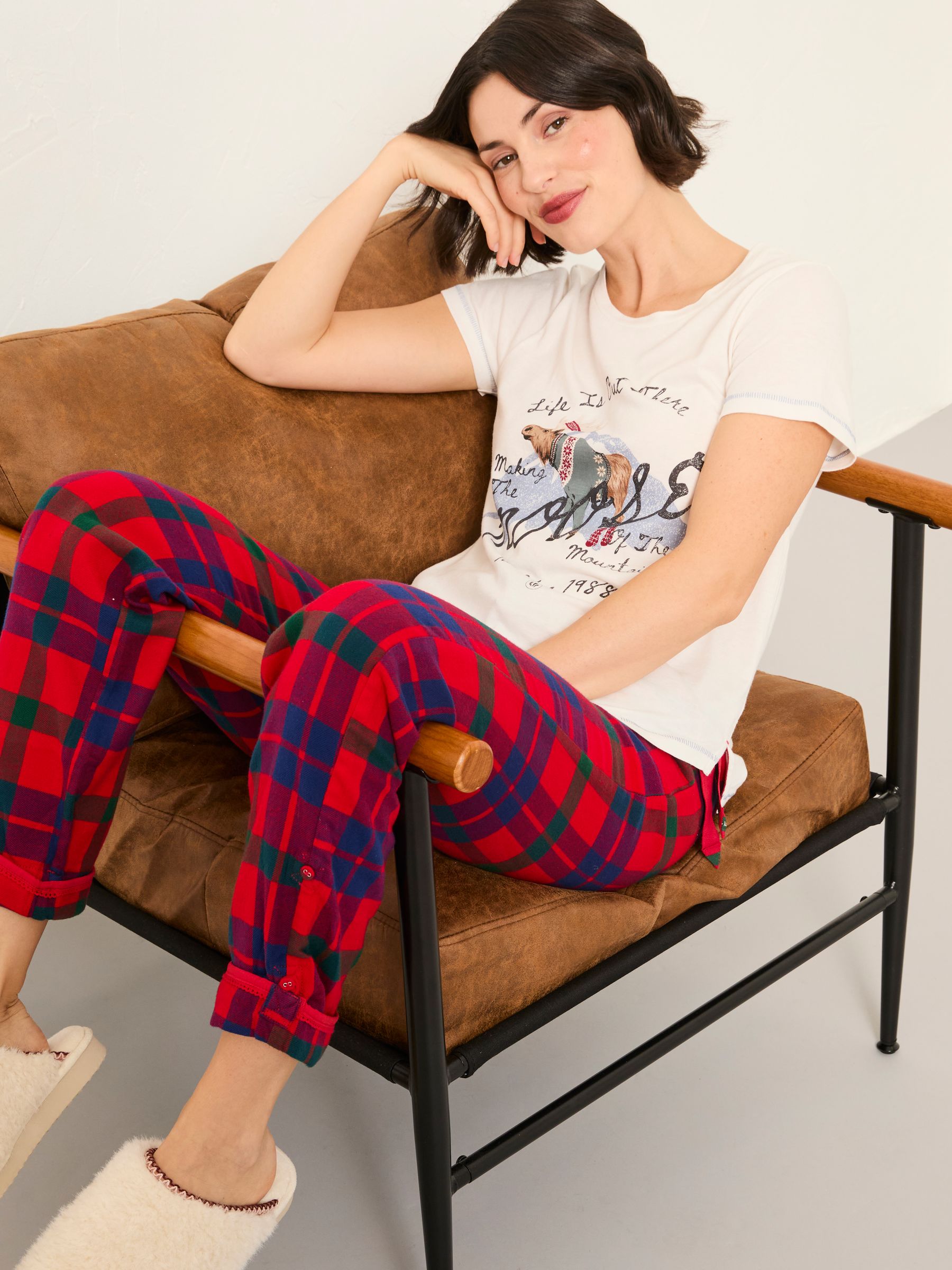 FatFace T-shirt met grafische print