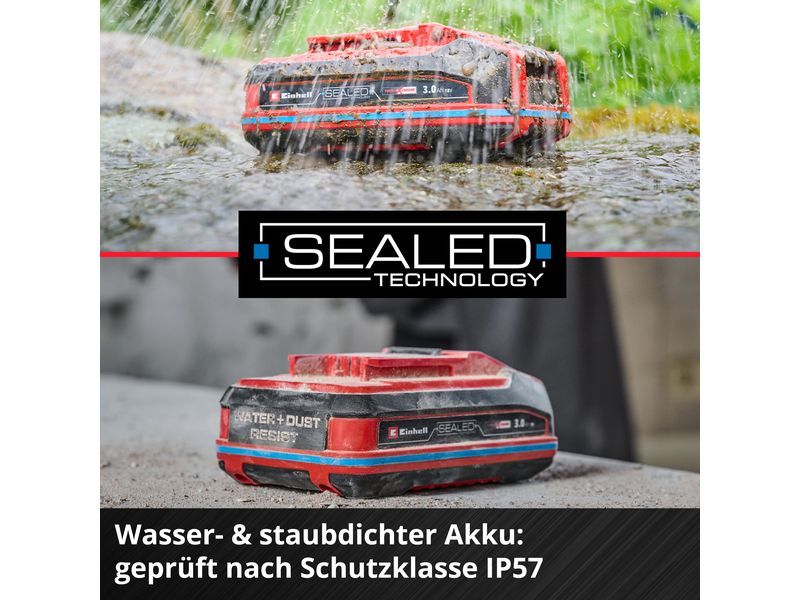 Einhell Akku 18 V 4.0Ah SEALED PXC Plus Universell einsetzbarer Akku für die gesamte Einhell PXC-Produktfamilie