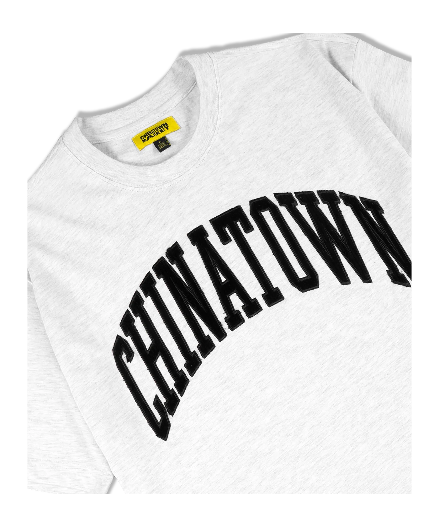 Market Corduroy S T-Shirt Grau