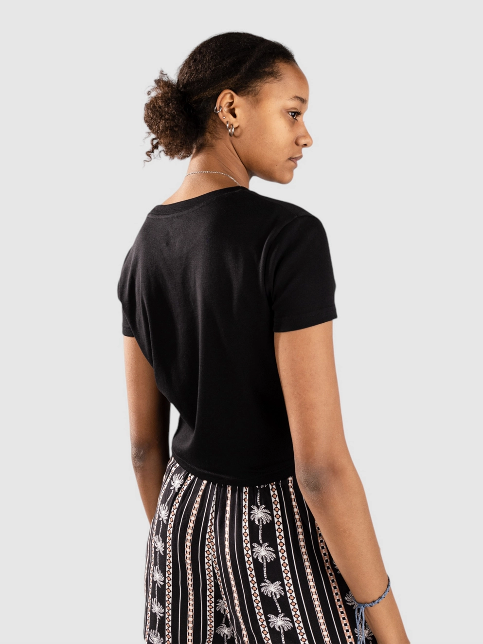 Volcom Volcomstone Tight Crop T-Shirt black