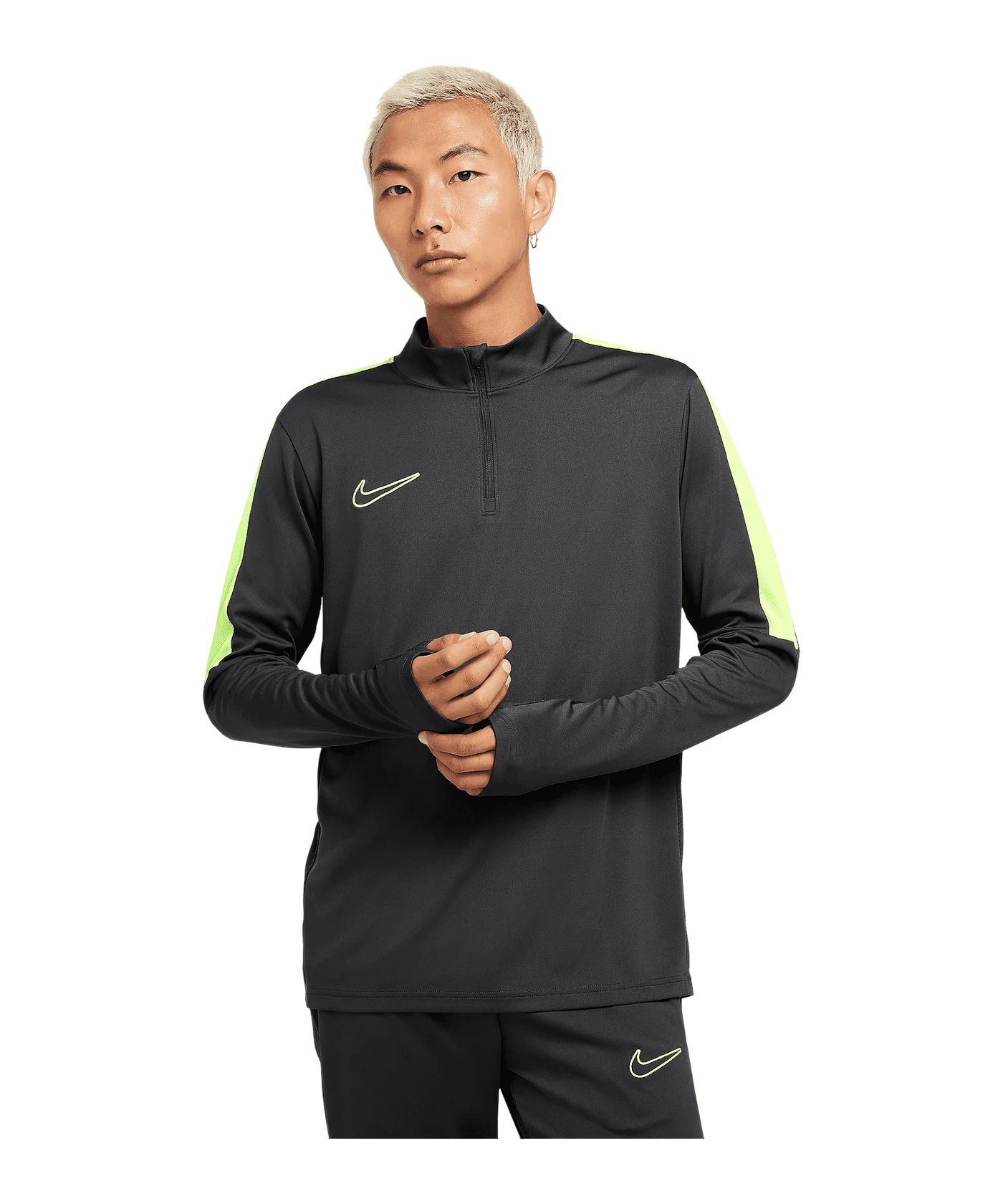 Nike Academy 23 Drill Top Sweatshirt Grau F061