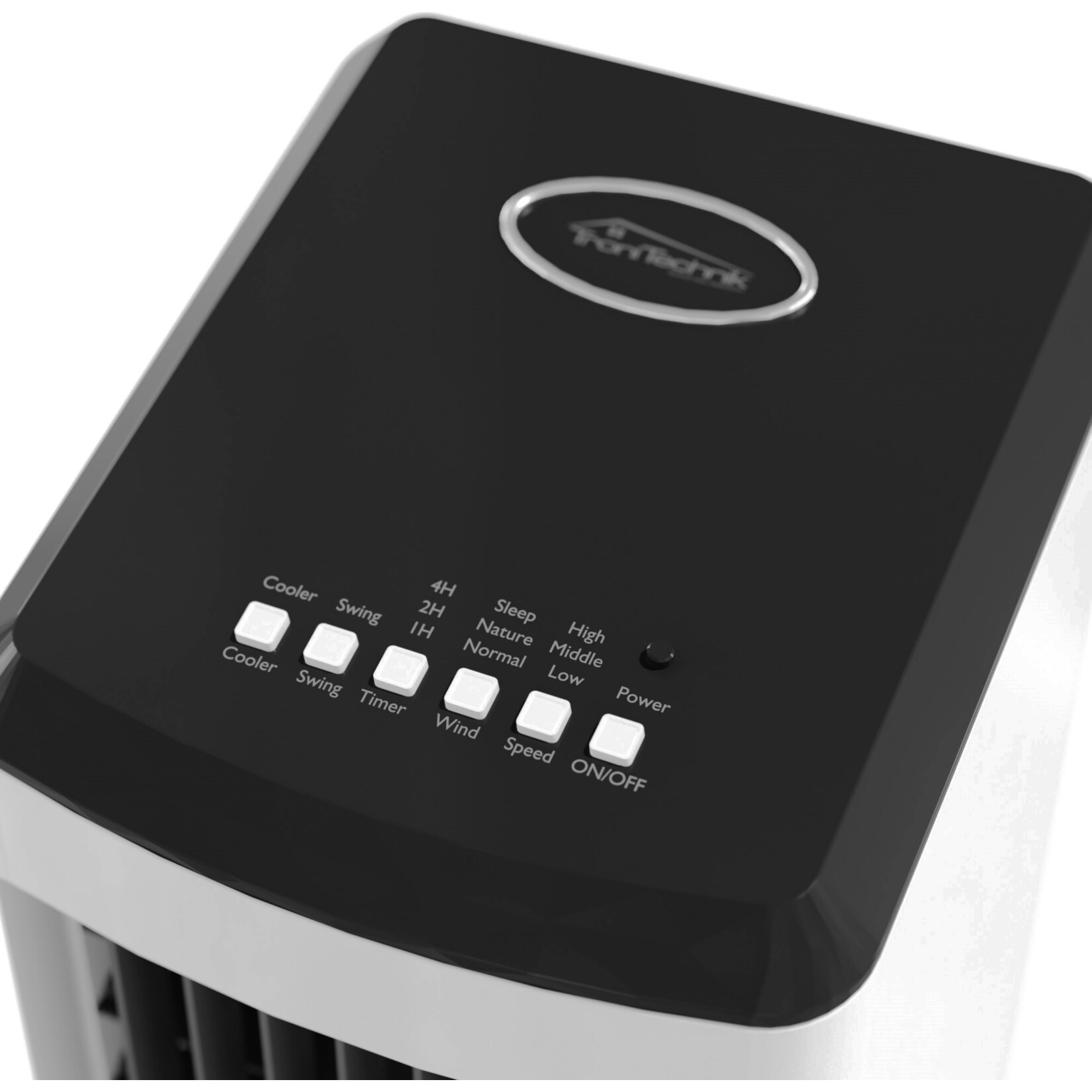 TroniTechnik® Mobiles Klimagerät 4in1 Klimaanlage Luftkühler LK03 Ventilator, inkl. Fernbedienung, Filter, 3in1 Air Cooler