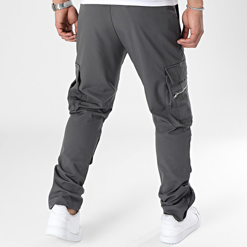 Pantalon Cargo Gris