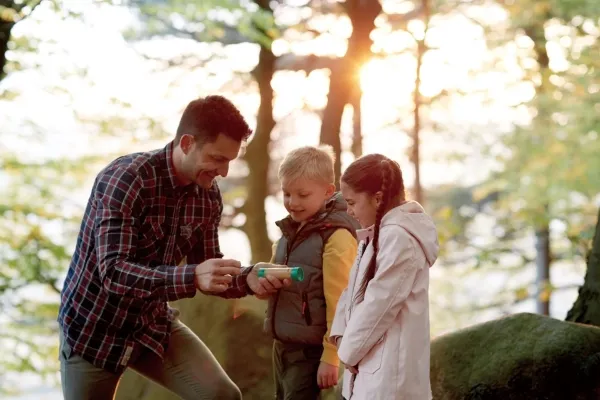 Hape Hand powered flashlight