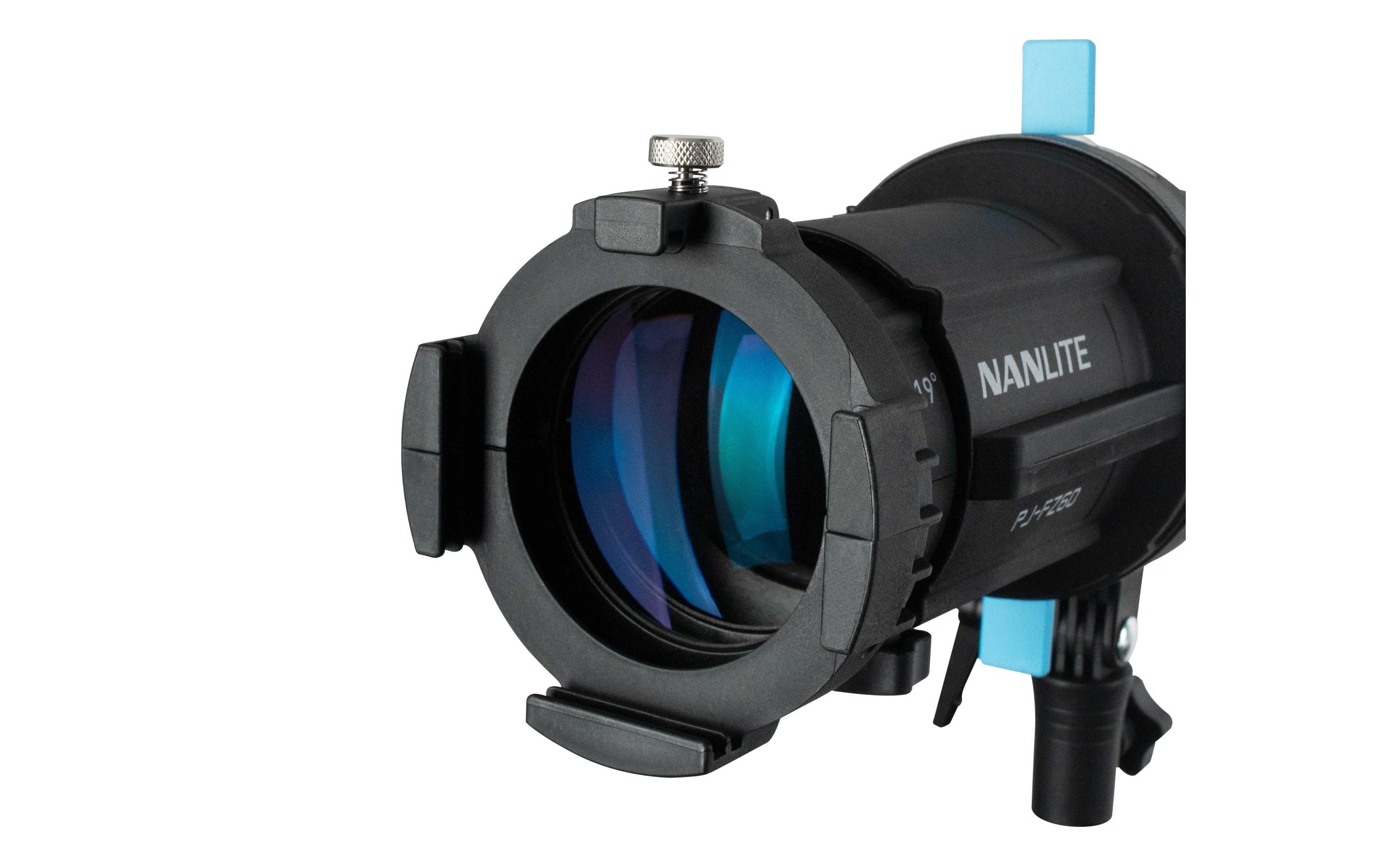 Projektionsaufsatz 19° Linse (FM Mount)<br>Projektionsaufsatz mit 19°Linse mit FM Mount
