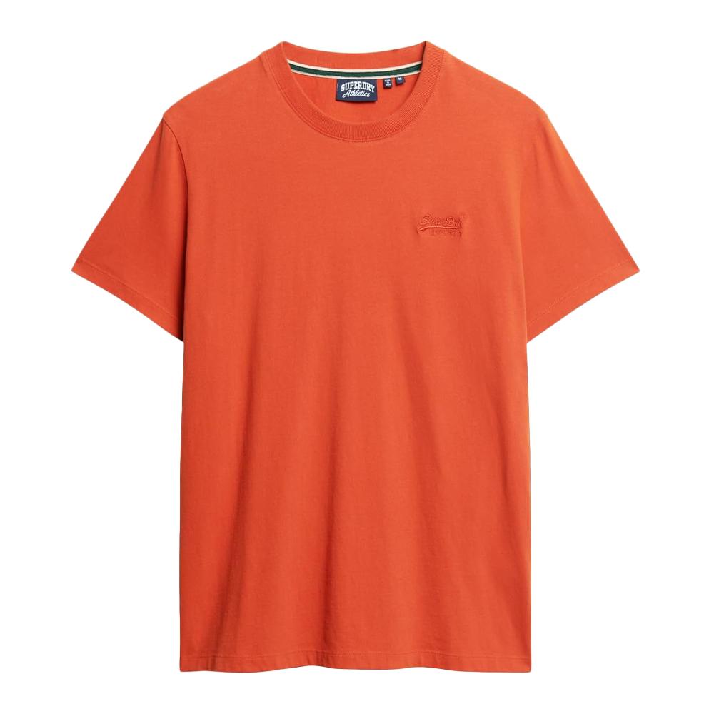 Superdry T-shirt Orange Homme Superdry Vintage Logo Emb