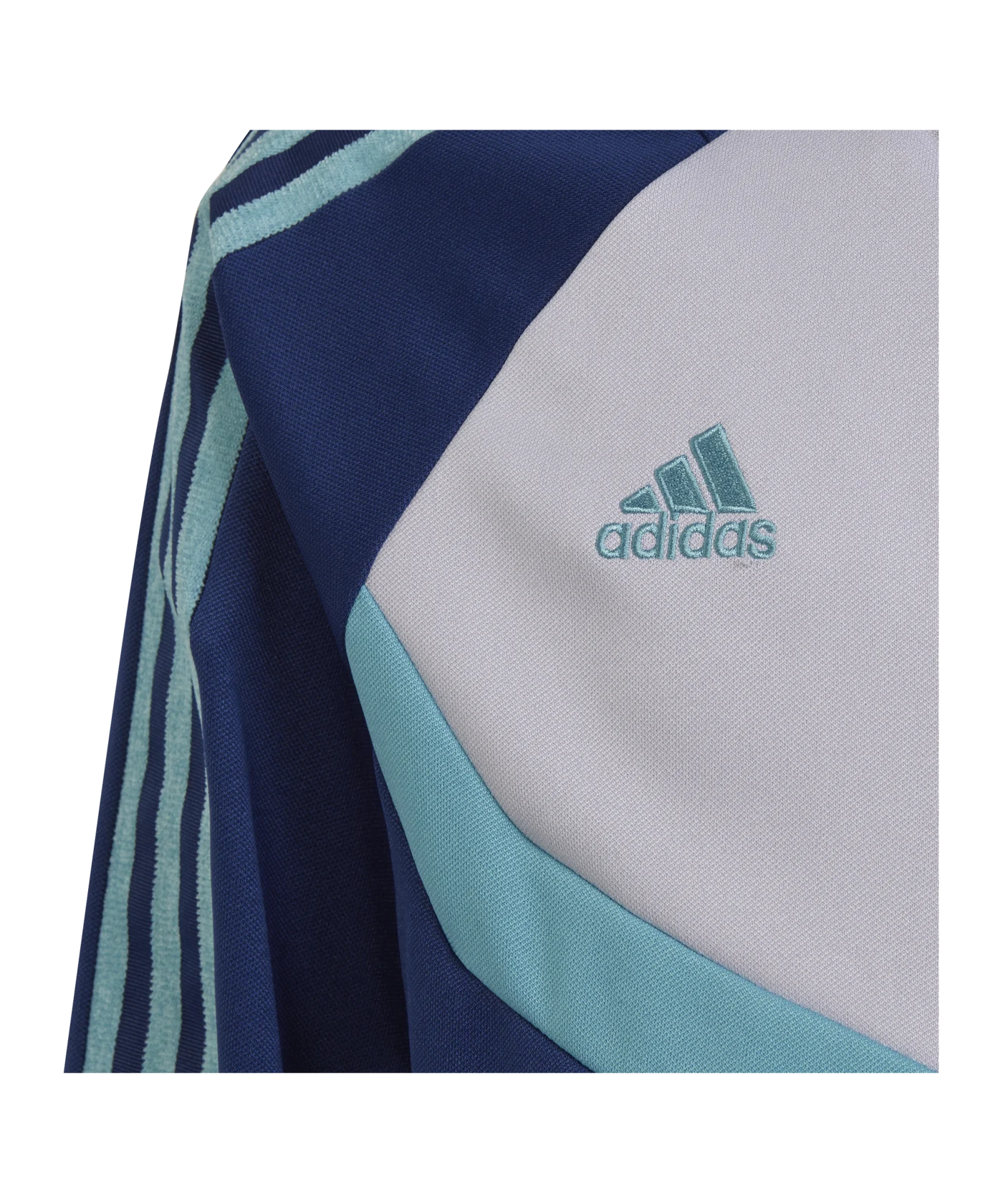 adidas Tiro Trainingsjacke Kids Blau