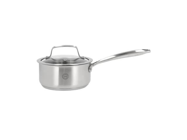 Pillivuyt Gourmet Kasserolle med glaslåg Steel