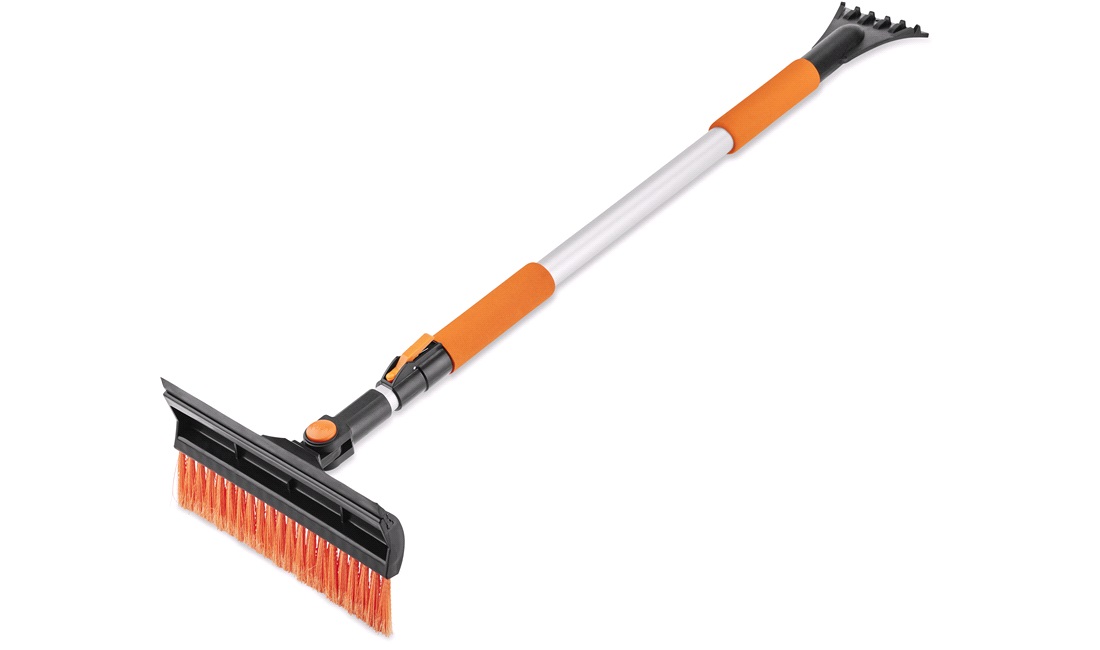 Snekost med forlængerskaft 86,5-130 cm