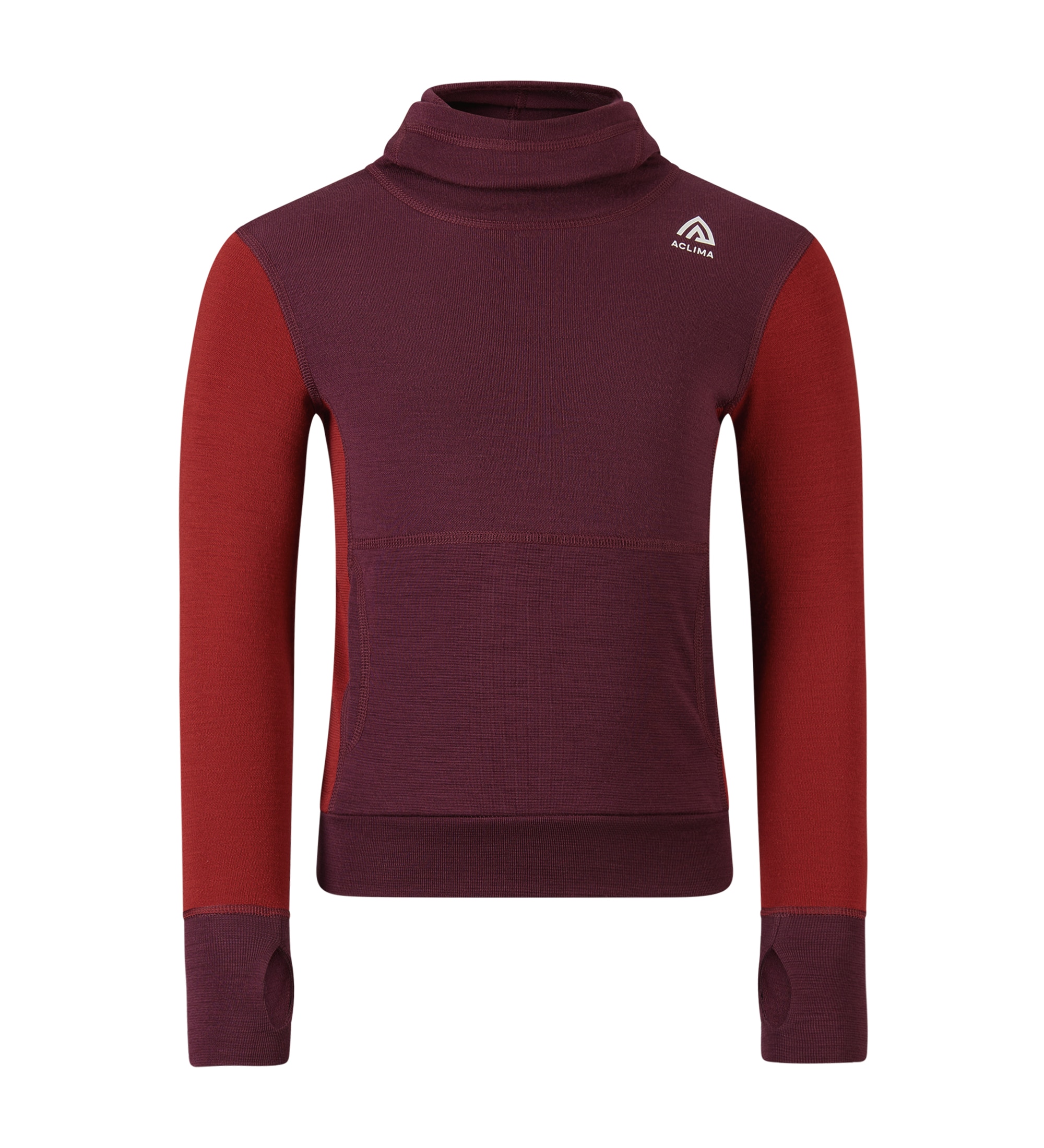 Aclima WarmWool Hood Sweater, Barn<br>ACLIMAS ABSOLUTTE BESTSELGERE!