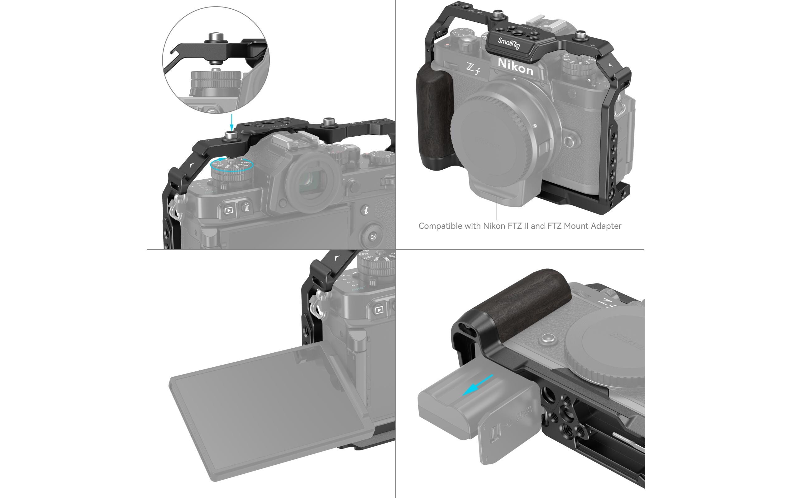 Cage Nikon Z fAll-in-One Vollcage