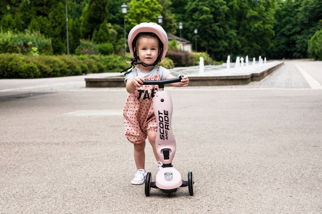 De beste Scoot&Ride . I Love itstep Highwaykick 1 - Rose