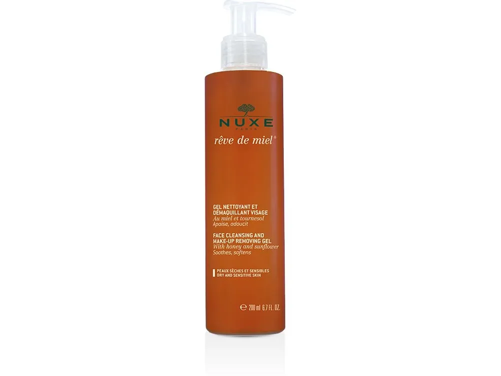 Nuxe Reve De Miel Face Cleansing & Makeup Removing Gel - Dame - 200 ml