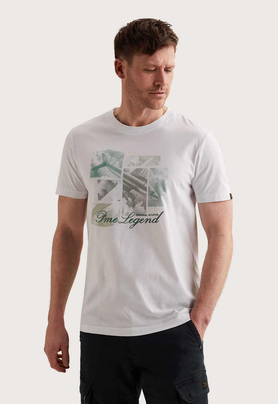 PME Legend PTSS2604583 Print Jersey T-shirt