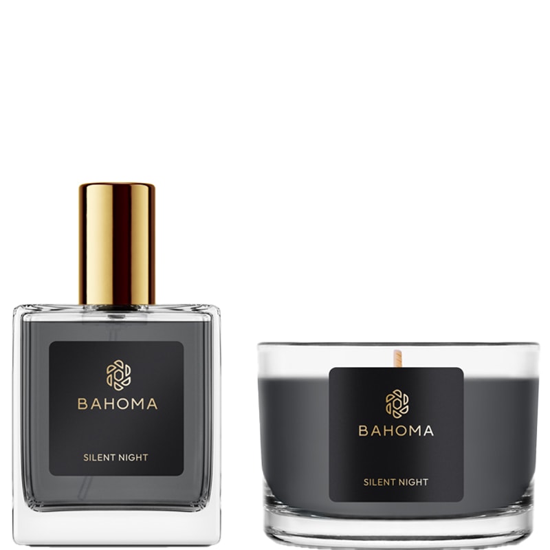 Coffret bougie parfumée & parfum d'ambiance - Silent Night - Anis & vanille - 2 produits