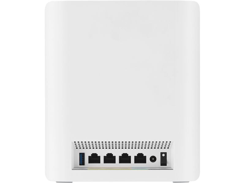 ASUS Tri-Band WiFi Router ZenWiFi BT8 2-pack Tri-Band WIFI 7 Smart AiMesh Extendable Router 2-Pack 6 GHz WLAN, 14 Gbps, bis zu 550 m² Abdeckung, dual 2.5G Ports, VPN