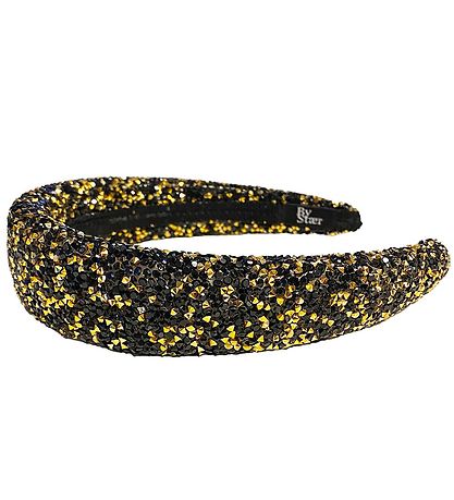 By St?r H?rb?jle - Lin - Glitter - Sort/Guld