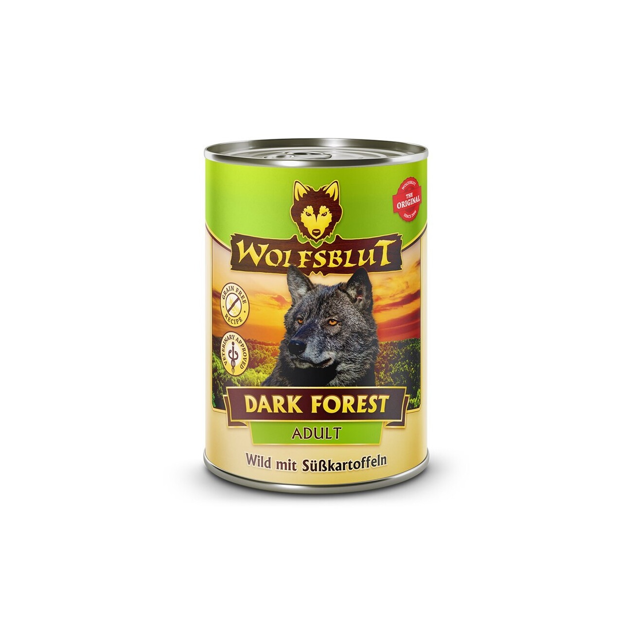 WOLFSBLUT Adult Dark Forest - Wild mit Süßkartoffel - 6x395g